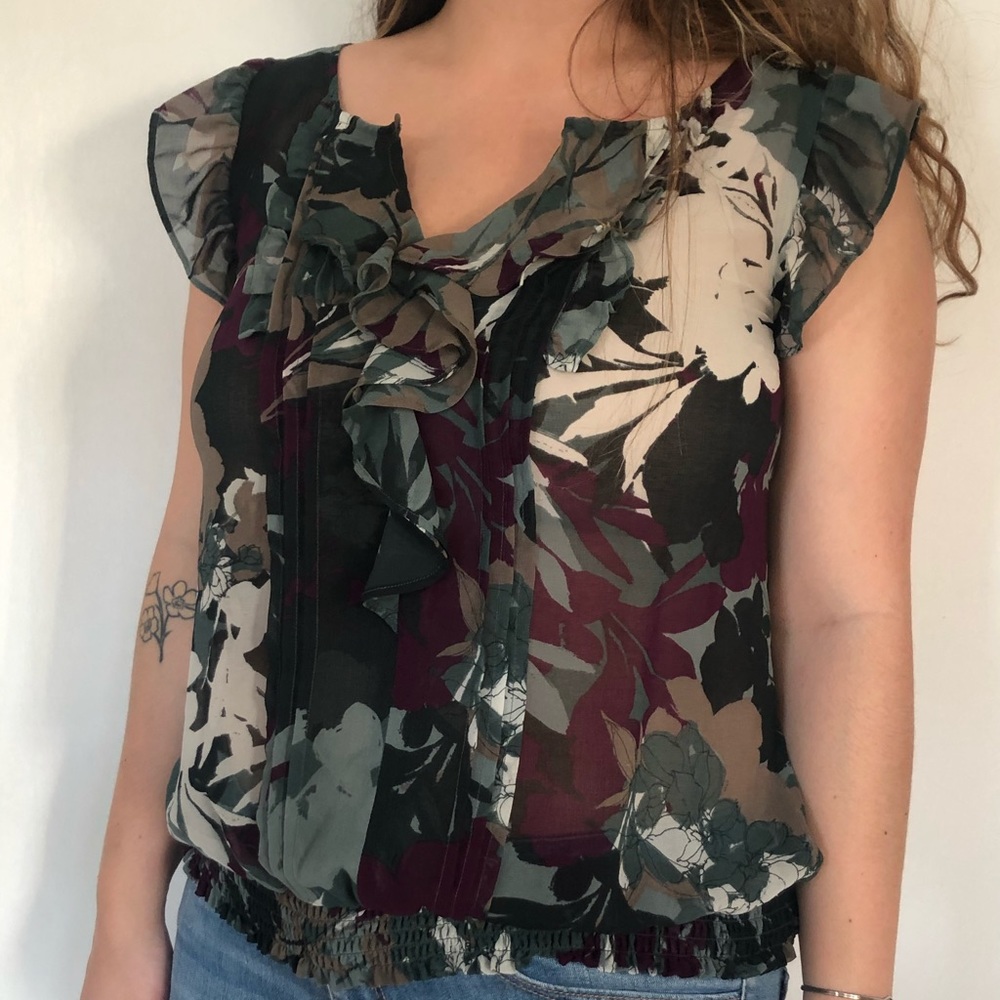 Express Floral Blouse